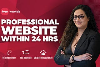 I will professional website within 24 hours