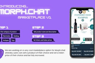 Morph.chat Marketplace V1