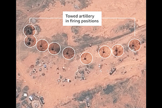 Satellite images show Army and Weapons build-ups in Ethiopia, Eritrea Border