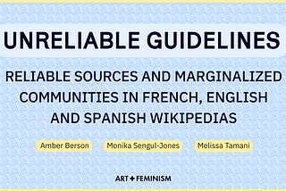 Unreliable Guidelines: Researching reliable source guidelines in multiple language Wikipedias