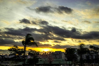 Sunset at Park Vila Lobos