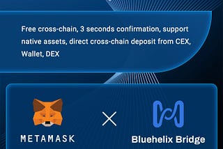 Bluehelix Bridge integrating with MetaMask