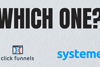 Systeme.io vs ClickFunnels: Which Is The Better Tool For You?
