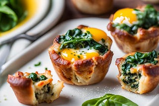 Sausage and Spinach Egg Cups Recipe
