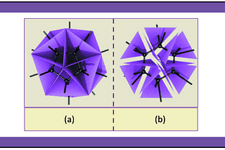 Each node in a spin network determines a cell, or an elementary grain of space.