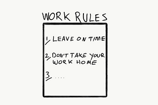 Prioritize Leaving the Office on Time and Keep Work at Work