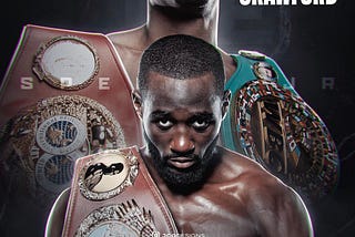 Terence Crawford vs Errol Spence fight poster. Image by @jcgdesigns on Instagram.