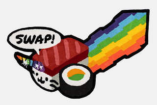 NYAN SUSHI RUG — a redeemable SushiSwap NFT