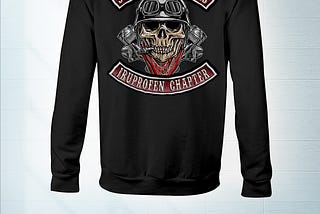 AVAILABLE Biker Skull Sons with arthritis ibuprofen chapter shirt