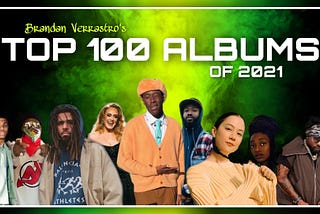 !MY! Top 100 Albums of 2021