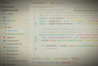 CompareFolders — a Visual Studio Code extension journey — Part III