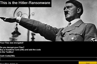 How to remove Hitler ransomware, and recover files