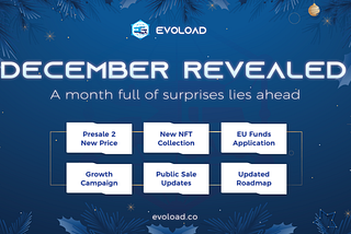 Evoload December Announcements