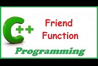 Friend function in c++