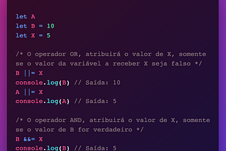 Operadores javascript