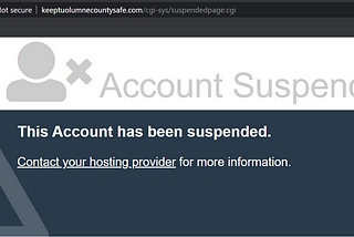 Far-Right Keep Tuolumne County Safe Website Suspended; Tuolumne County on Path to Safety