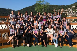 Our DevOps Girls Brazil group run by Thaissa Falbo, Jan 2020.