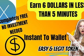 FREE MONEY- EARN 6$ IN LESS THAN 5 MINUTES- COMPLETELY FREE - NO INVESTMENT