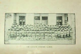 The Ceylon Sanitary Corps