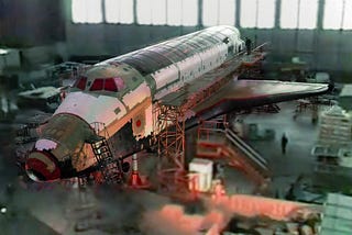 Energia-Buran frame stitches.