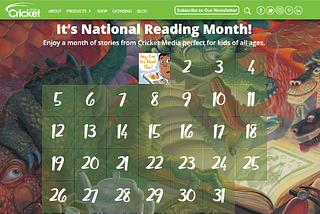 March is National Reading Month