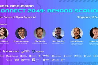 ScalingX — ‘Connect 2049 : Beyond Scaling’ Panel Recap