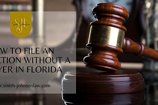 How to File an Injunction Without a Lawyer in Florida — Smith-Johnson-Law-PLLC