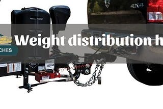 Weight distribution hitch