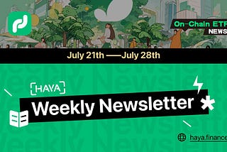 Haya Weekly Newsletter