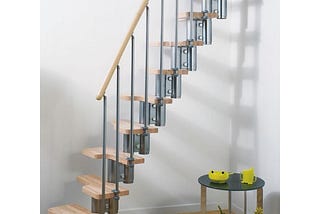 Stairs for people with little space, little money, and little patience