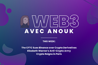 Web3 avec Anouk Mar.27- Mar. 31, 2023