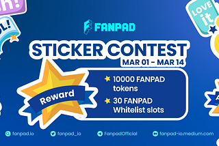 FANPAD Telegram Sticker Contest: All you need to know