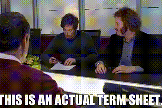Term Sheet Transparency
