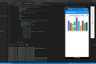 CanvasJS Chart in Flutter Application