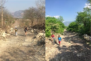 From El Niño to La Niña in One Month