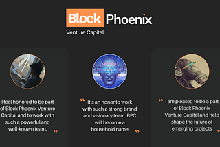 Short update /23/1/21— Block Phoenix Venture Capital