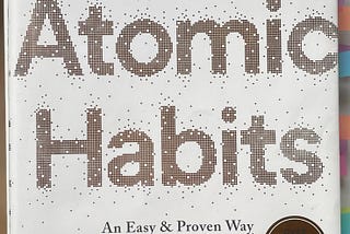 Atomic Habits book cover