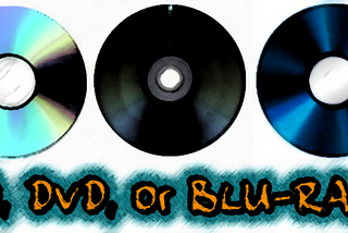 Story of CD, DVD and Blue Ray