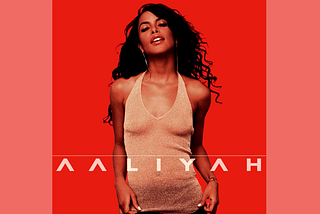 Aaliyah’s self-titled album cover.