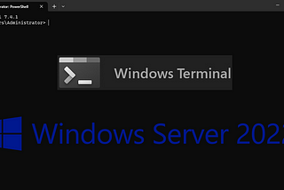 Windows 10 Terminal on Server 2022