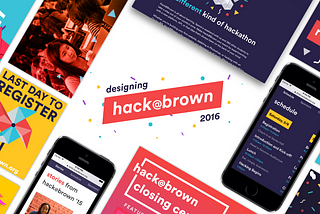 Hack@Brown 2016: Designing an Approachable Hackathon