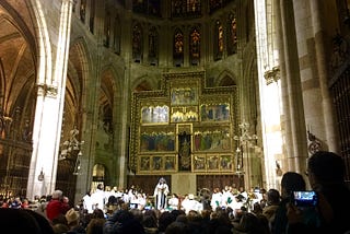 Así sonó la voz de la Sibila después de cinco siglos de silencio en la catedral de León