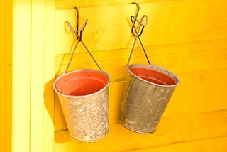 The ‘Two Buckets Theory’ of Creative Work