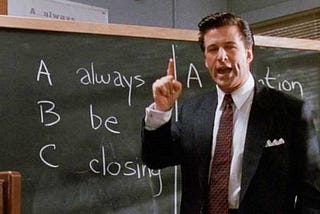 Classic Scene from Glengarry Glen Ross