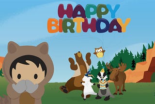 🎶 Happy birthday dear Astro 🎶…and the real story behind all the Salesforce characters!