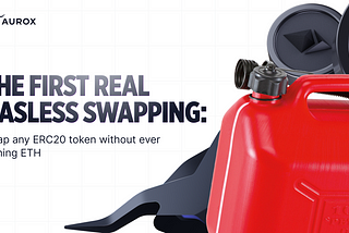 The First Real and All ERC20 Compatible Gasless Swapping