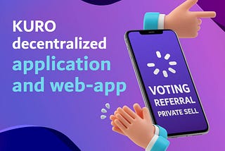 Vote to earn app by Kuro KUR