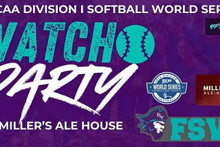 FSW Softball Watch Party!