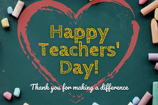 An Appreciation for Teachers