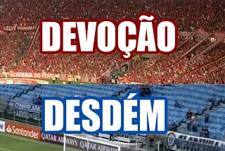 Devoção vermelha, desdém azul: o que disseram as arquibancadas nas noites de Libertadores em Porto…